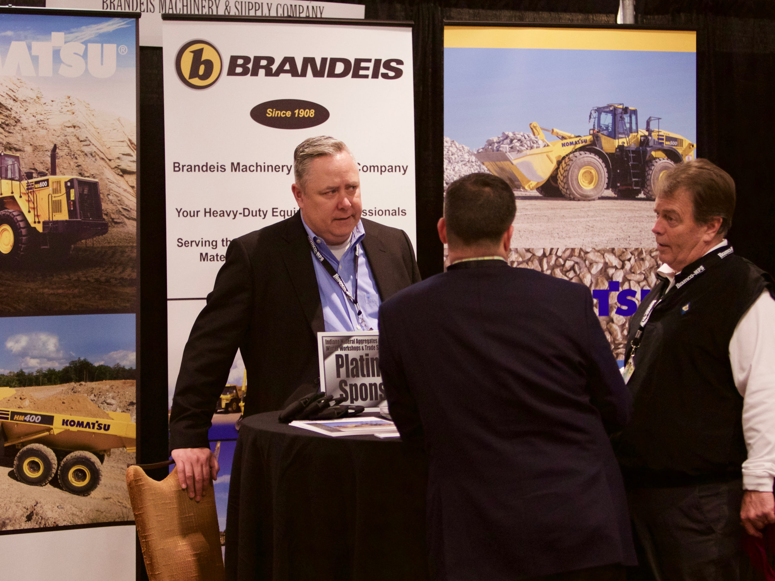 Brandeis at the IMAA Trade Show