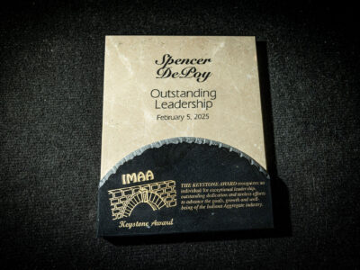 IMAA Keystone Award | 2024 Spencer Depoy, Rogers Group, Inc.
